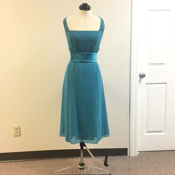 ALFRED SUNG Dresses Turquoise Cocktail Dress Poshmark